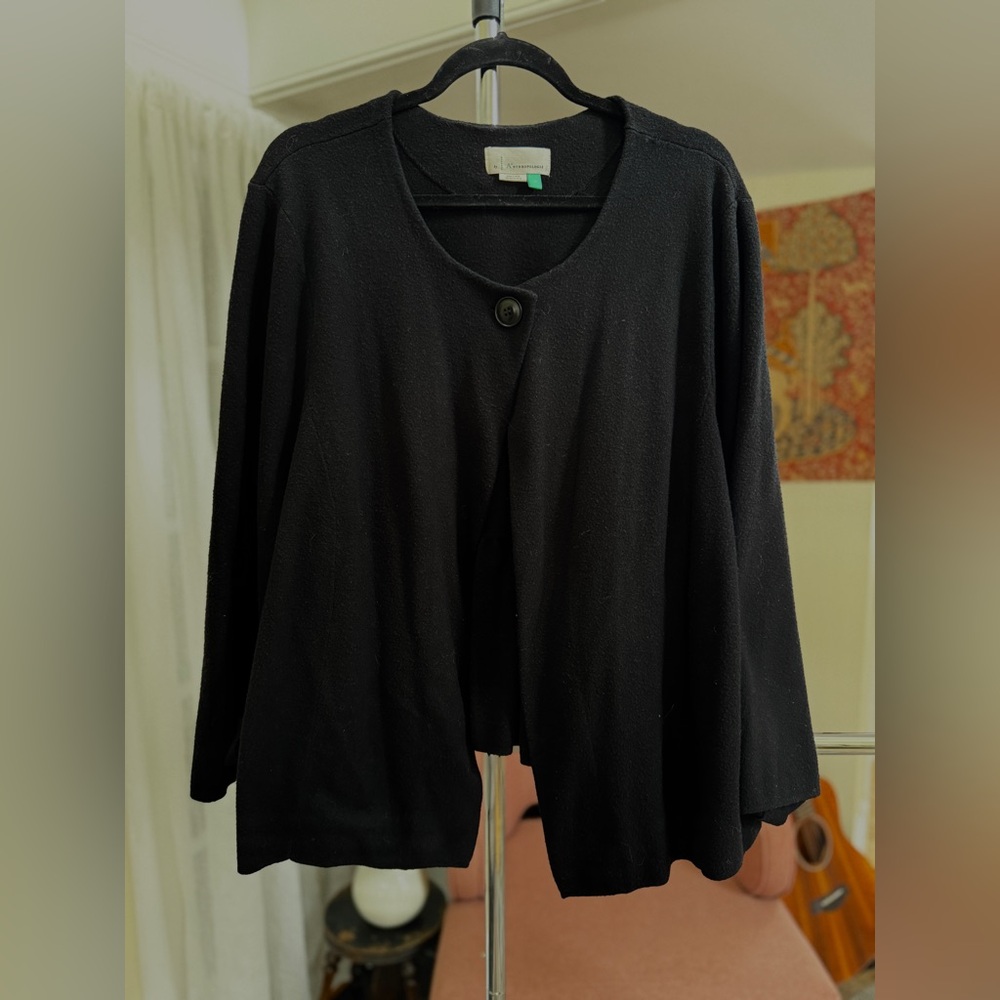 Anthropologie Black Women's Cardigan